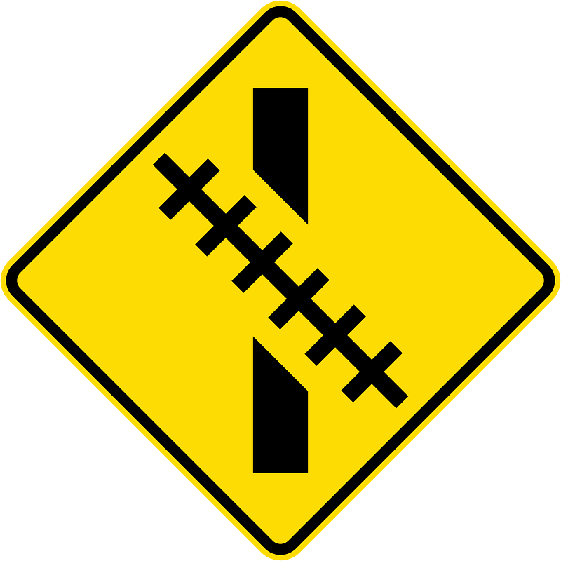 New Zealand road sign W15-8.3