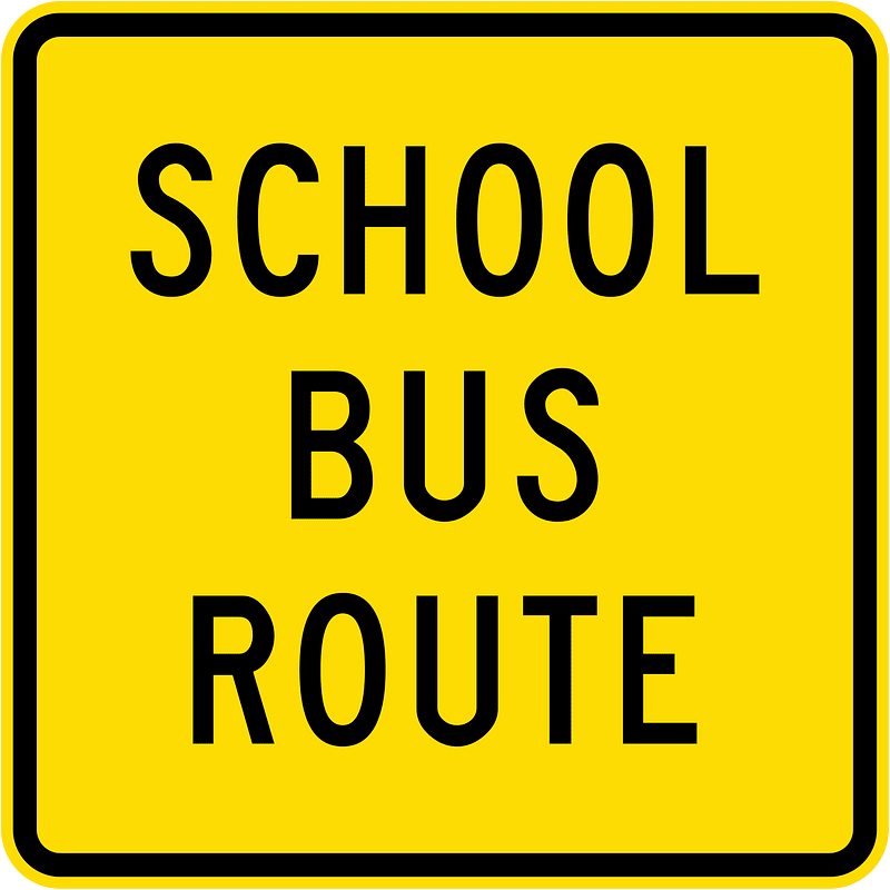 New Zealand road sign W16-6.1