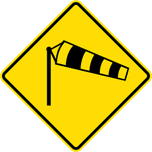 New Zealand road sign W18-1 (1987–2016)