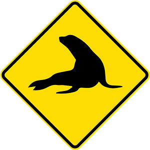New Zealand road sign W18-3.5