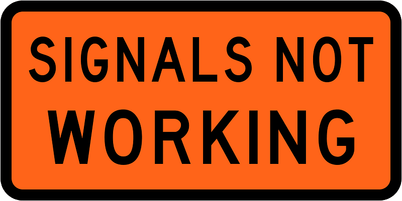 New Zealand road sign W2-1.10A