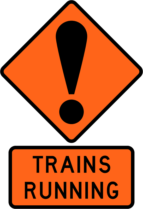 New Zealand road sign W2-1A + W2-1.26A