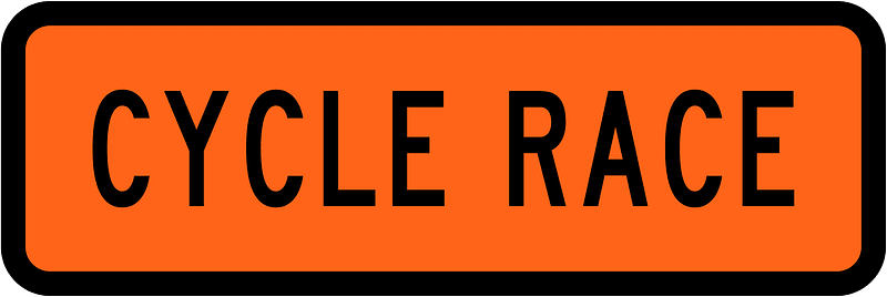 New Zealand road sign W2-1.13A