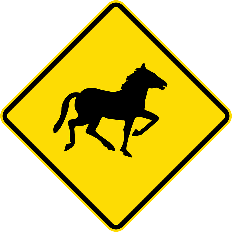 New Zealand road sign W18-3.4