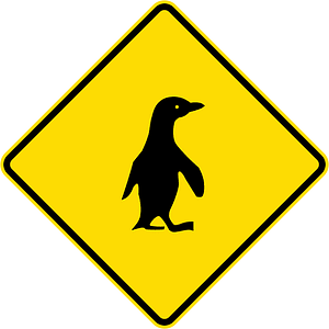 New Zealand road sign W18-3.8