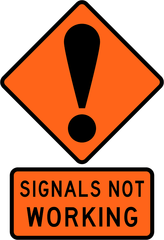 New Zealand road sign W2-1A + W2-1.10A