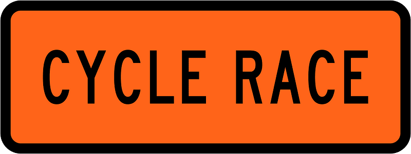 New Zealand road sign W2-1.13B