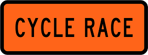 New Zealand road sign W2-1.13B
