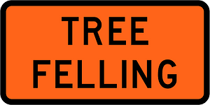 New Zealand road sign W2-1.5A