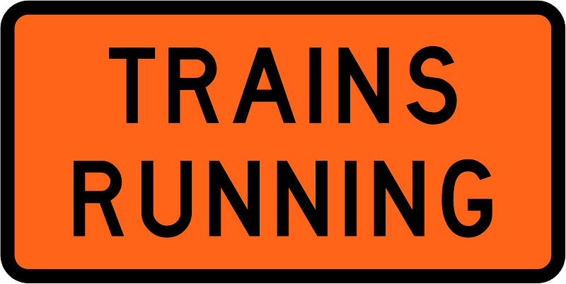 New Zealand road sign W2-1.26B