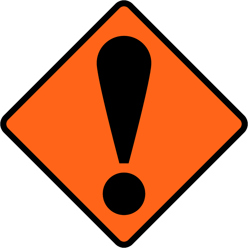 New Zealand road sign W2-1A