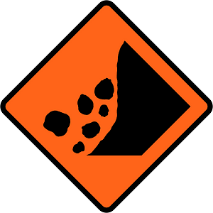New Zealand road sign W3-1A-R