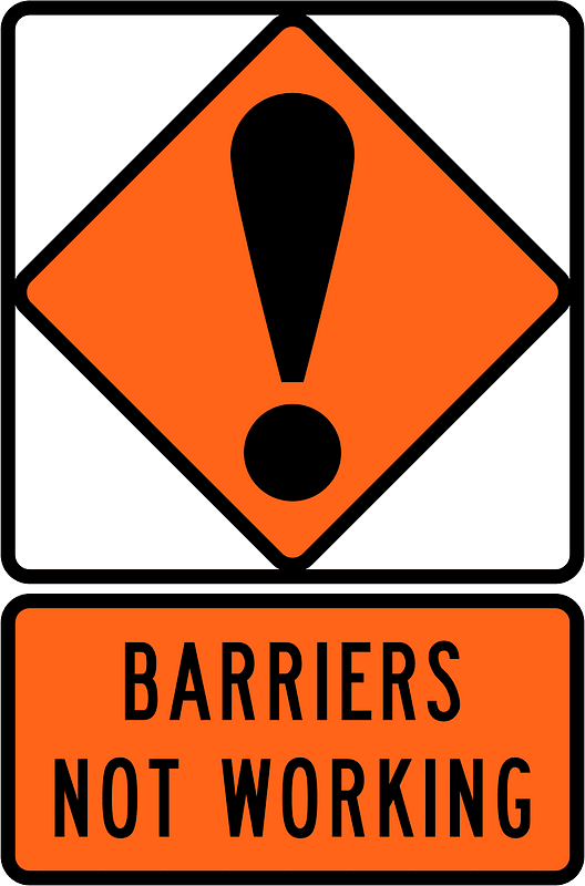 New Zealand road sign W2-1B + W2-1.24B