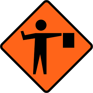 New Zealand road sign W3-6A