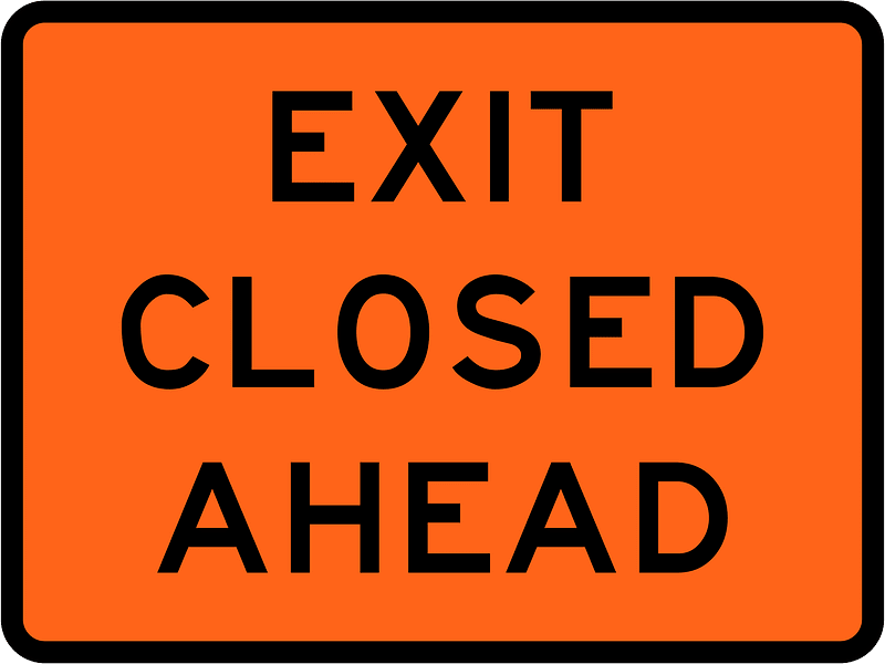New Zealand road sign W5-1.1