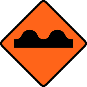 New Zealand road sign W3-9A