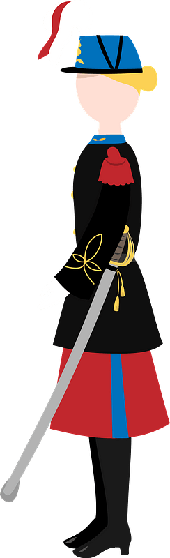 Soldier woman