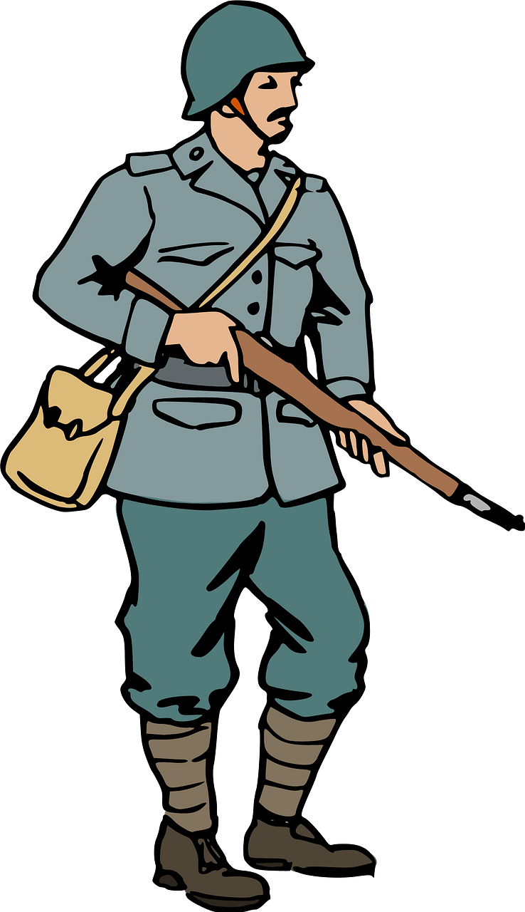 Italian soldier of WW2
