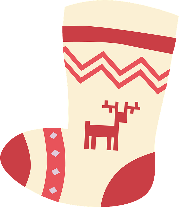 100+ Free Christmas Stocking Clipart Images