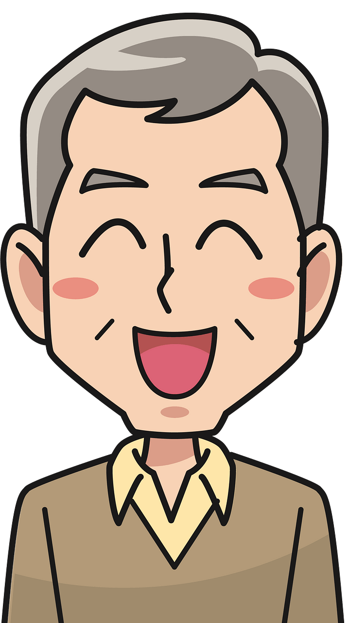 Laughing man