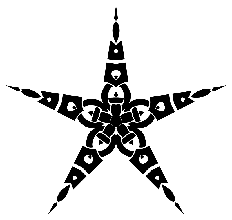 Celtic Knot Star