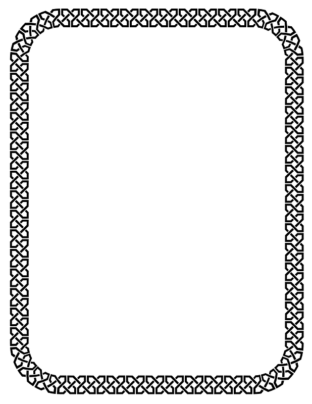 Knot Border (US Size)