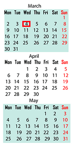 Calendario