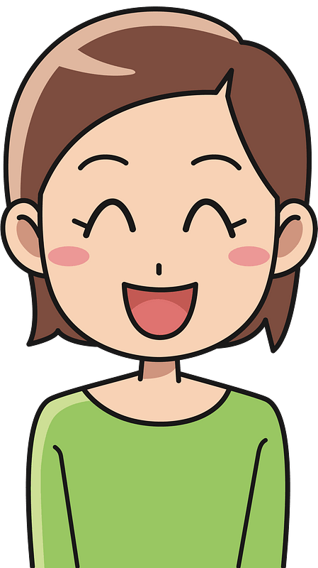 Laughing young woman
