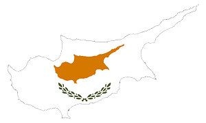 Cyprus Map Flag
