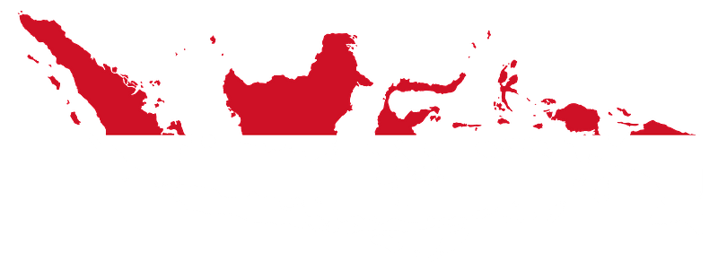Indonesia Map Flag