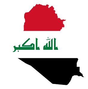 Iraq Map Flag