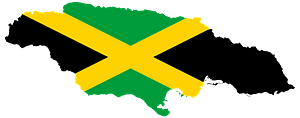 Jamaica Map Flag