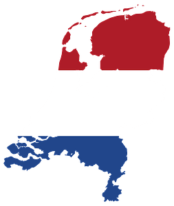 Netherlands Map Flag