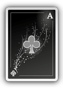 Ace of Clubs - Free vector clipart images on creazilla.com