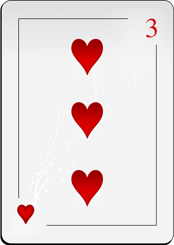 Three of Hearts
