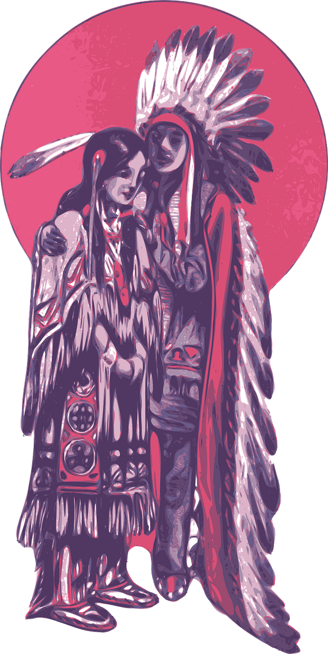 Native American couple
