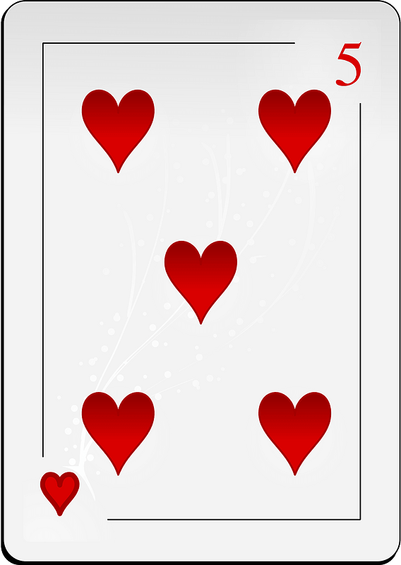 Five of Hearts
