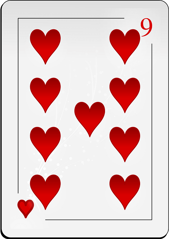 Nine of Hearts