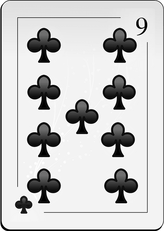 Nine of Clubs