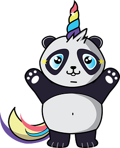 Unicorn panda