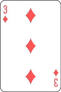 Three of Diamonds