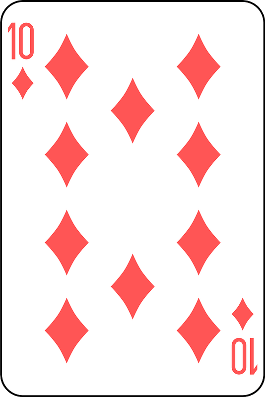 Ten of Diamonds