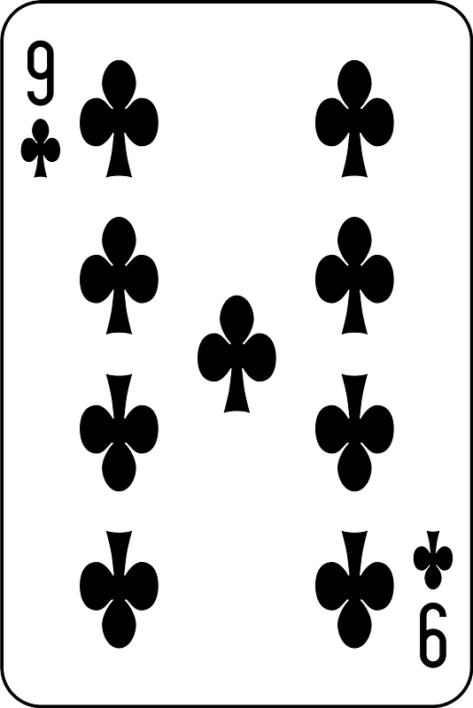 Nine of Clubs