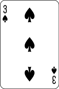 Three of Spades