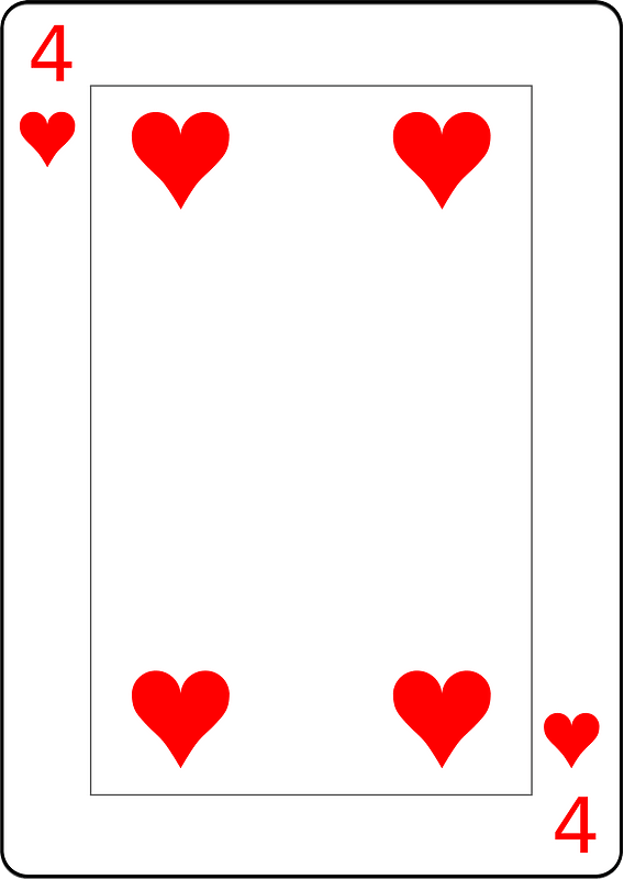 Four of Hearts