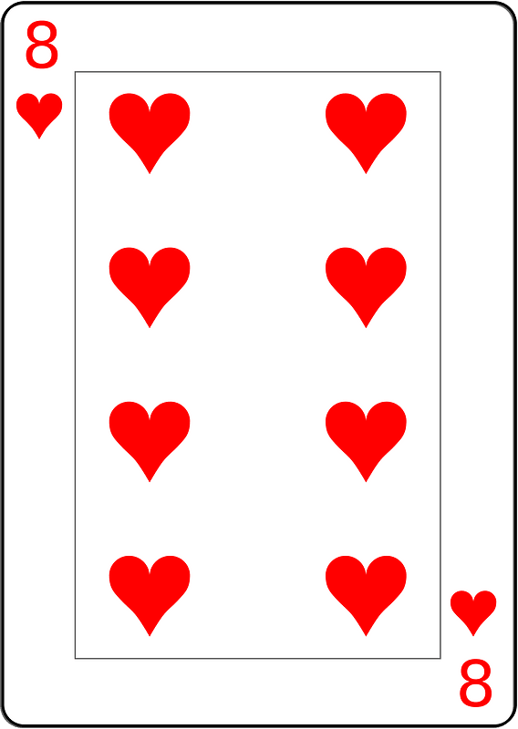 Eight of Hearts