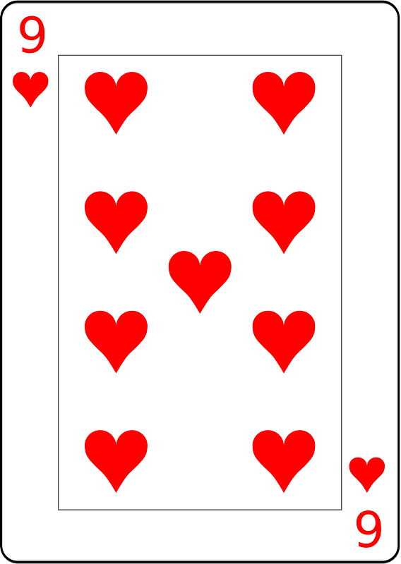 Nine of Hearts