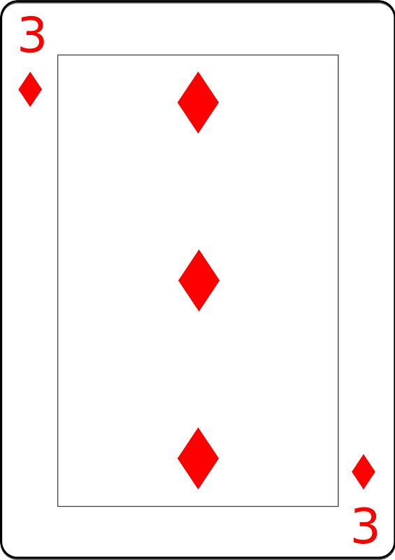 Three of Diamonds
