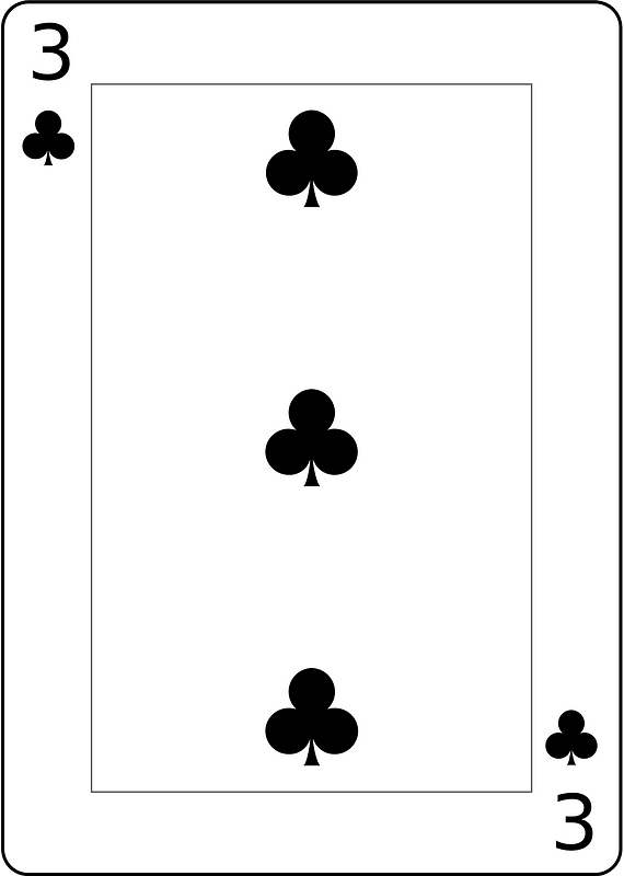 Three of Clubs