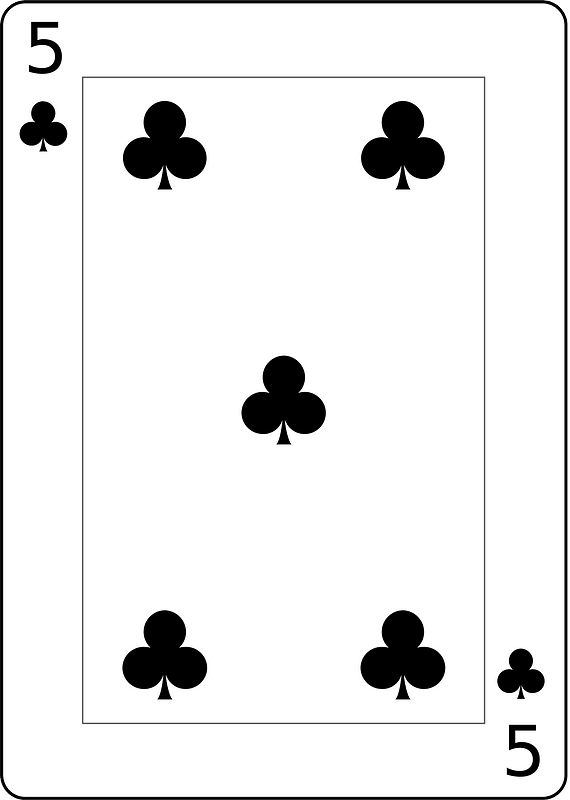 Five of Clubs